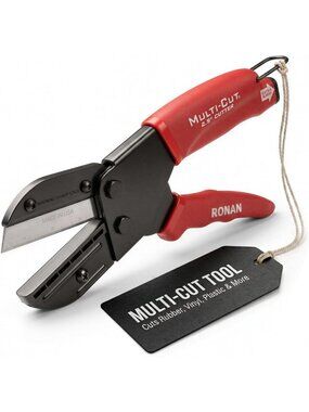 Heavy Duty Multi-Cut Industrial Cutter - Versatile Blade for Plastic, Rubber